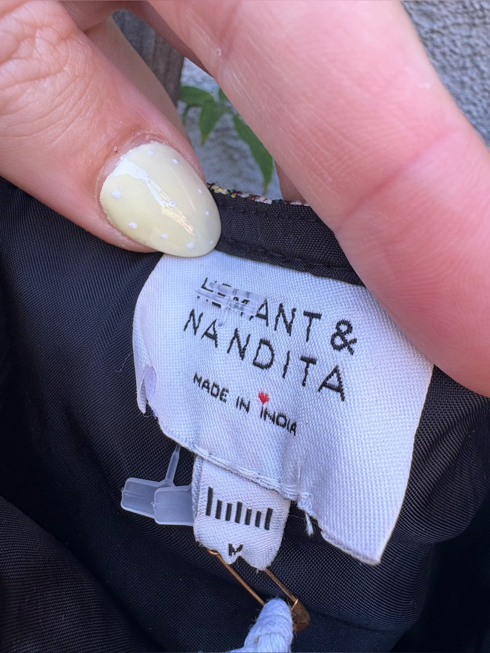 Hemant + Nandita Jacquard floral dress New with Tags! - Picture 3 of 8